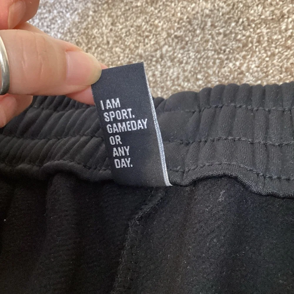 Adidas Mens Black Ankle Zip Sweatpants Joggers Sz XL